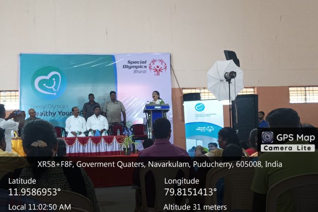 Indirani College of Nursing collaboration with Sathya Special School 