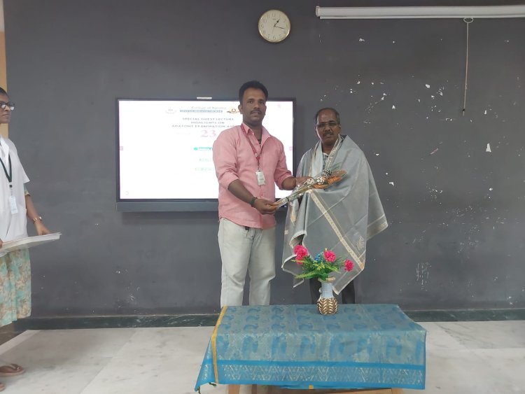 SPECIAL GUEST LECTURE ON HIGHLIGHTS ON ANATOMY EXAMINATION ASPECTS