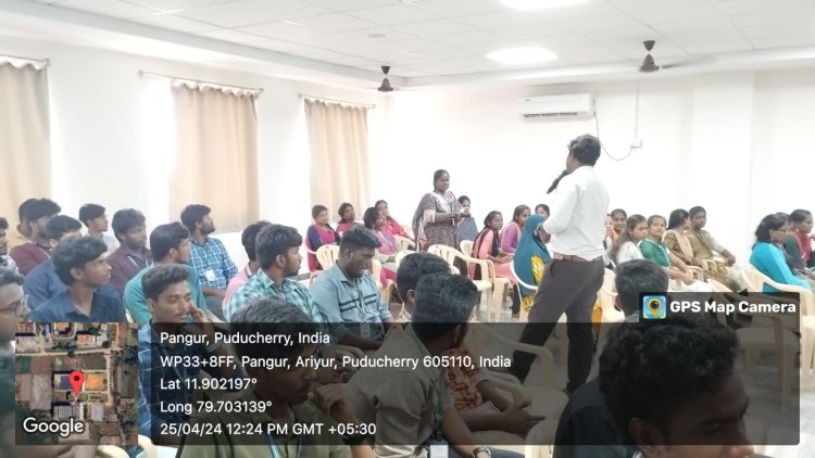 SVCET INSTITUTION INNOVATION COUNCIL  IMPACT LECTURE SERIES ON 25-4-2024