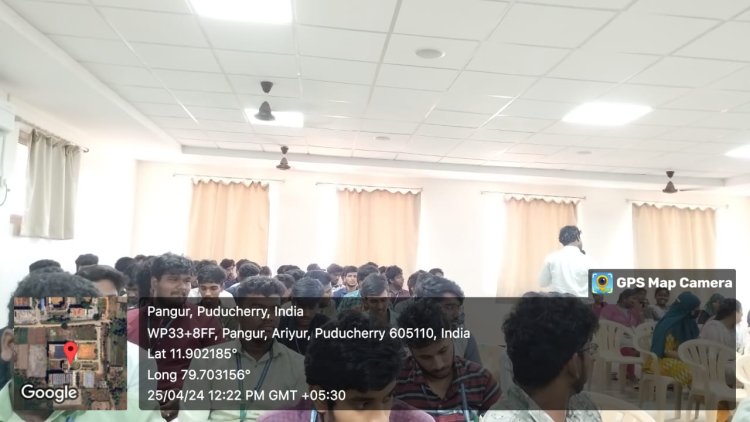 SVCET INSTITUTION INNOVATION COUNCIL  IMPACT LECTURE SERIES ON 25-4-2024