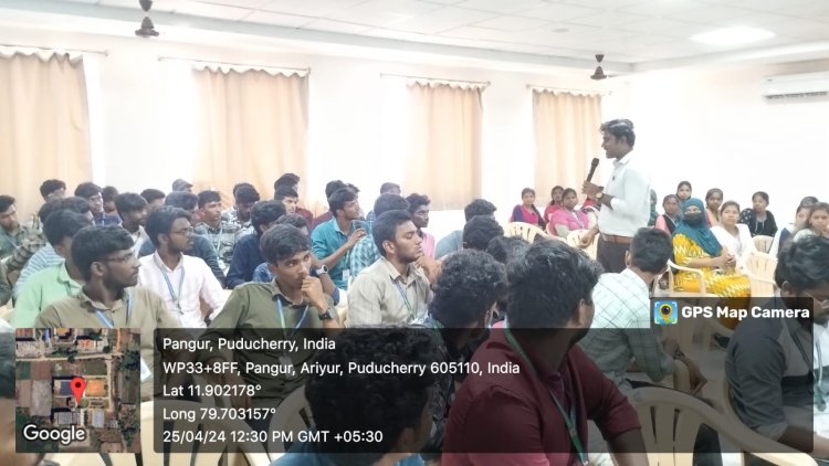 SVCET INSTITUTION INNOVATION COUNCIL  IMPACT LECTURE SERIES ON 25-4-2024
