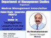 SVCET-MADRAS MANAGEMENT ASSOCIATION  STUDENT CHAPTER INAGURATION ON 12TH JUNE 2024