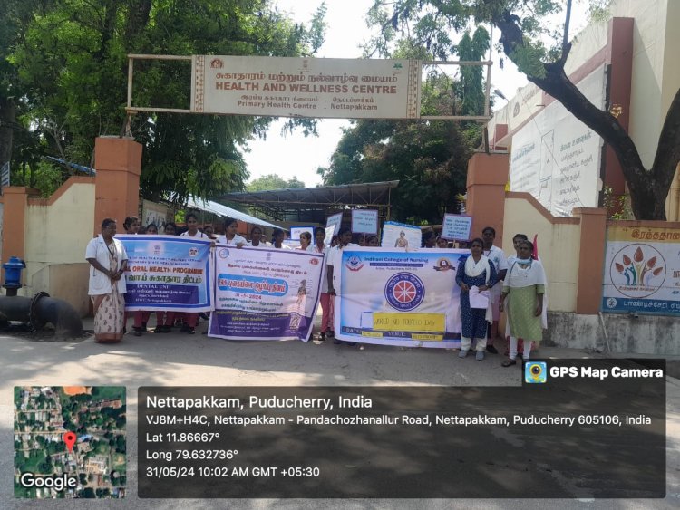 ANTI TOBACCO DAY AWARENESS PROGRAMME RALLY