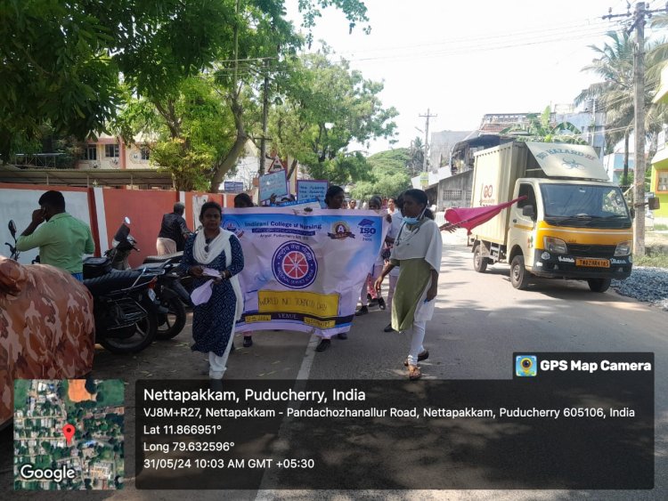 ANTI TOBACCO DAY AWARENESS PROGRAMME RALLY