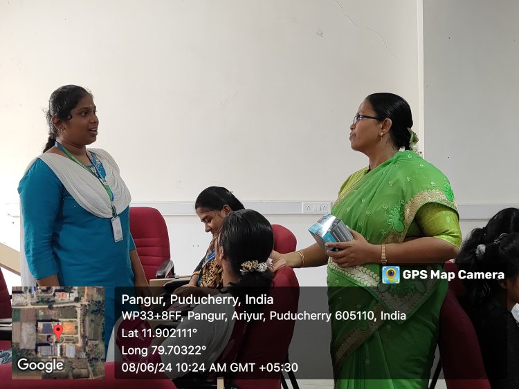 SVCET MBA Dept IGNITE U Entrepreneurial Venture event on June 8th 2024