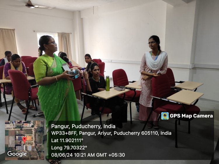 SVCET MBA Dept IGNITE U Entrepreneurial Venture event on June 8th 2024