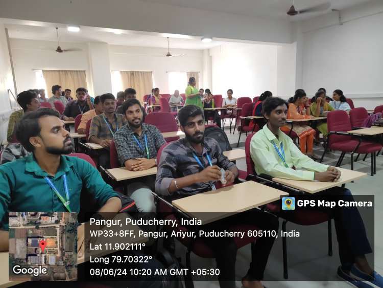 SVCET MBA Dept IGNITE U Entrepreneurial Venture event on June 8th 2024