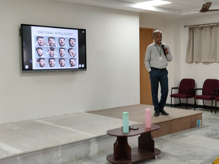 SVCET Department of Management studies organised session on I Admire AI for I year MBA students  by  Dr.K.B.Jayarraman on 13th June 2024