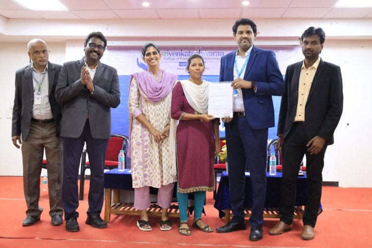 SVCET successfully organized JOBILATE 2024 distribution offer letters to students batch 2023-2024 on 24th June 2024 