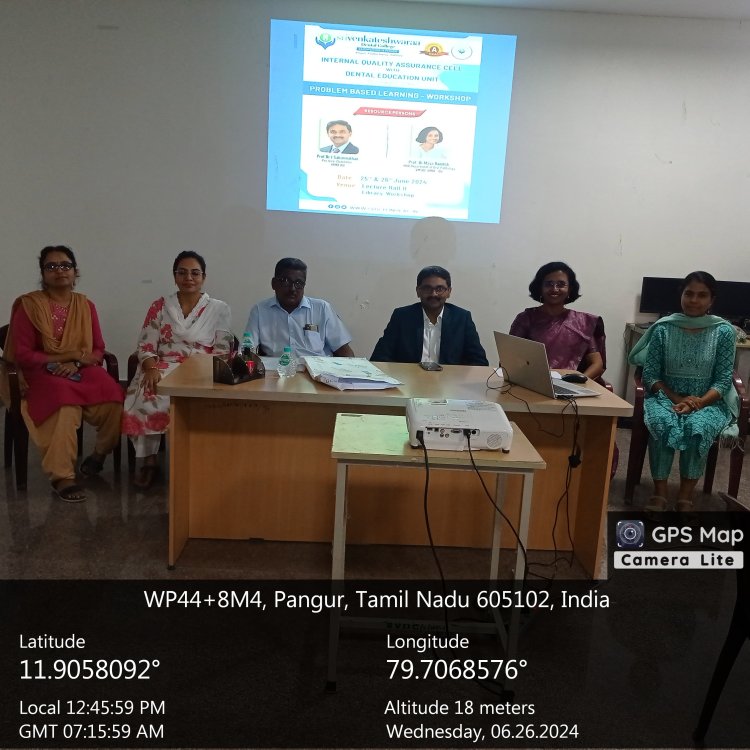 Problem Based Learning for Faculties