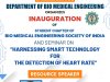 SVCET R and D Cell in association with Department of Bio Medical Engineering  inaugurated a Student Chapter of Bio Medical Engineering Society of India BMESI on 25th July 2024   