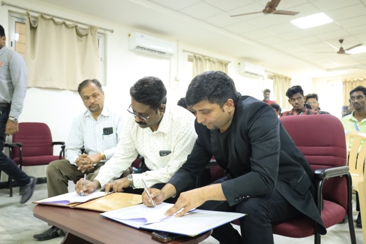 SVCET - ZOHO CORPORATION MOU SIGNING IN CEREMONY ON 18TH NOVEMBER 2024