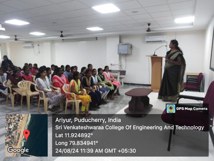 ISTE Student Chapter organized Workshop on Identification of Research Gap on 24th August 2024
