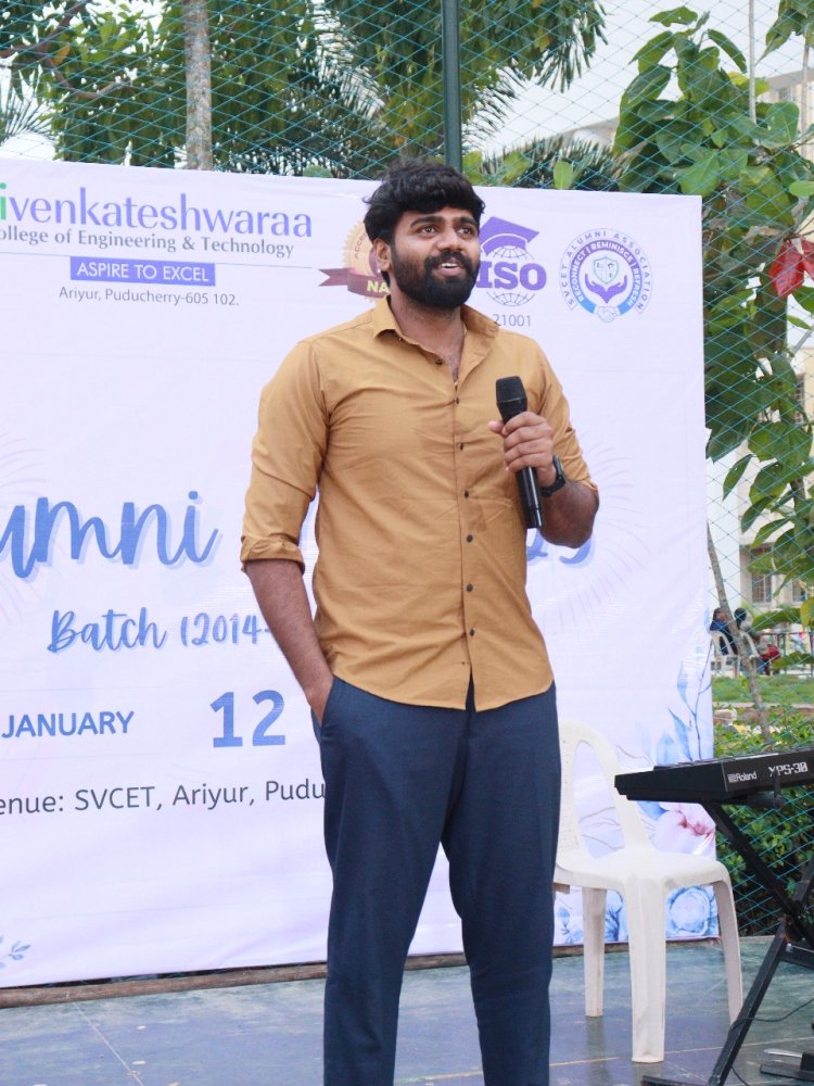 ALUMNI MEET ON  JANUARY 12 2025 FOR 2018 AND 2019 PASSED OUT BATCHES