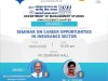 MBA Dept of SVCET Organised a seminar on Career Opportunities in the Insurance Sector