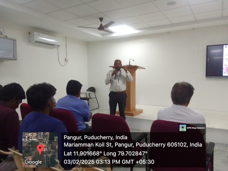 Innovation  and Entrepreneurship Cell in association with  IIC SVCET Organised a Session on The Future of Entrepreneurship Skills Required for the Next Decade on 3rd February 2025