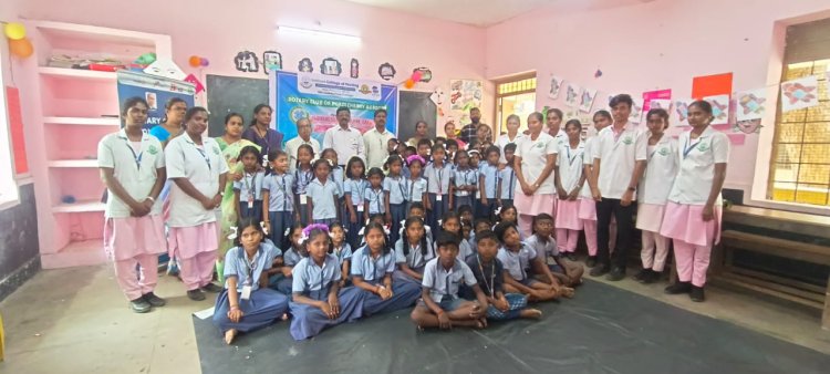 The Rotary Club of Pondicherry Aurocity, in collaboration with the Rotaract Club of Indirani College of Nursing