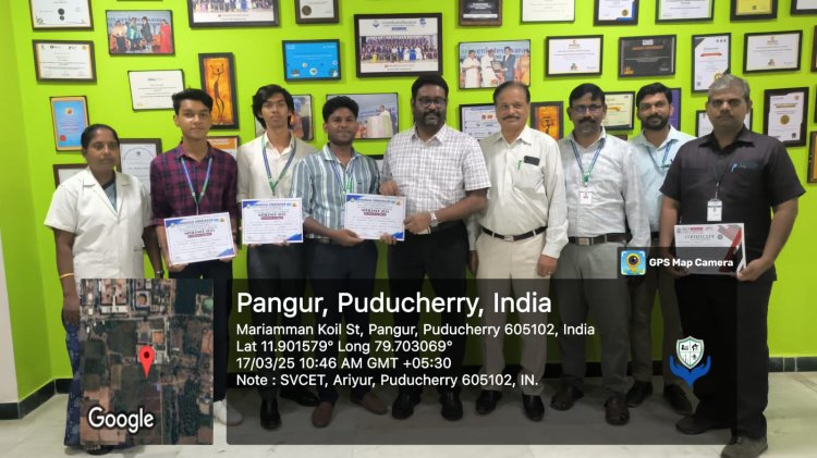 I year students participated in A National Level Technical Symposium MITILENCE 2025 organized by MVIT on 14 March 2025