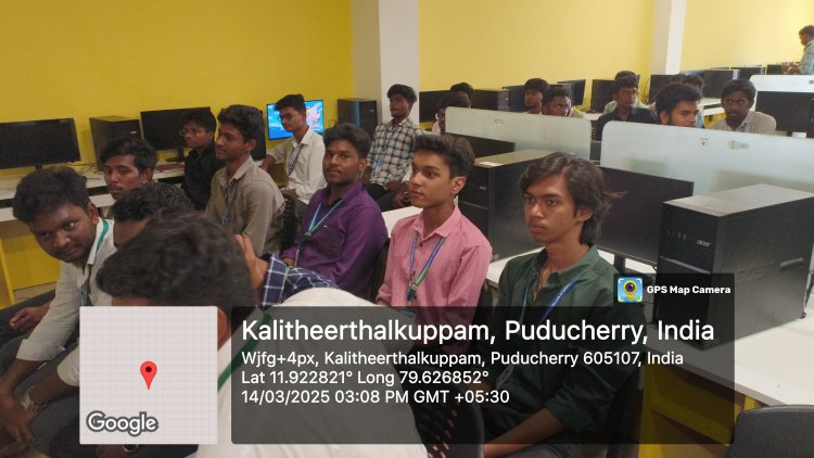 I year students participated in A National Level Technical Symposium MITILENCE 2025 organized by MVIT on 14 March 2025