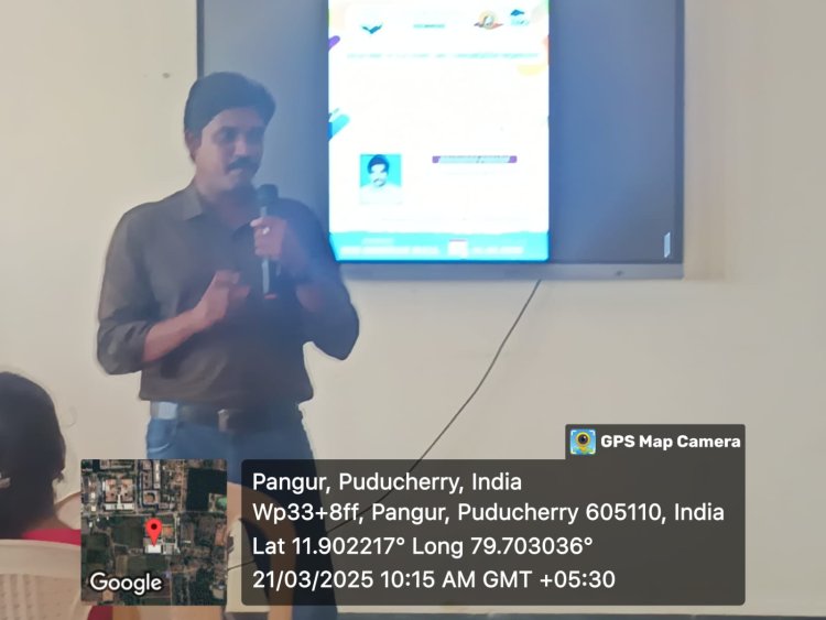 SVCET ECE Dept conducted workshop on Robotic Process Automation using IOT on 21 March 2025