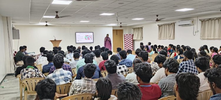 SVCET  Innovation and Entrepreneurship Cell  have organized a guest lecture on Mindfulness and Emotional Intelligence  on April 2 2025