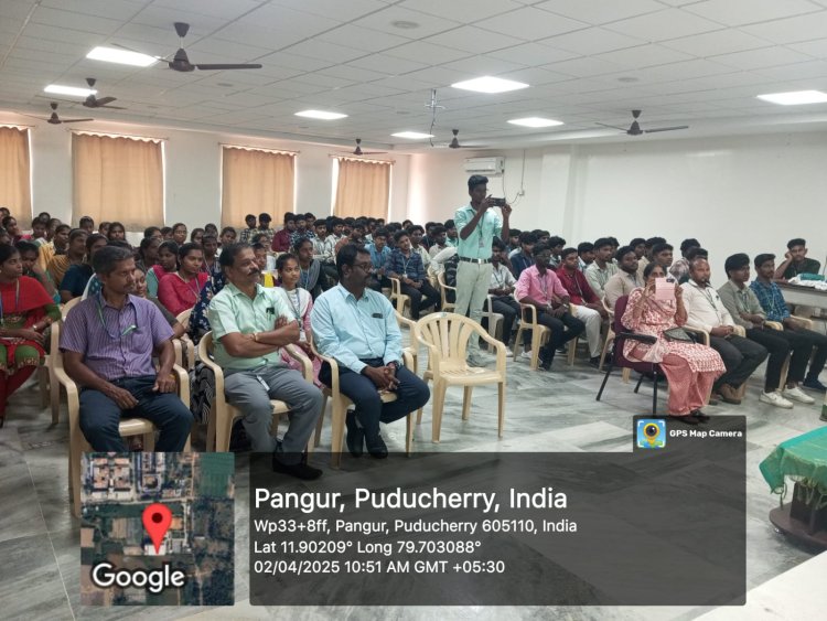SVCET  Innovation and Entrepreneurship Cell  have organized a guest lecture on Mindfulness and Emotional Intelligence  on April 2 2025