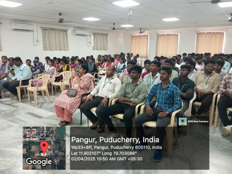 SVCET  Innovation and Entrepreneurship Cell  have organized a guest lecture on Mindfulness and Emotional Intelligence  on April 2 2025