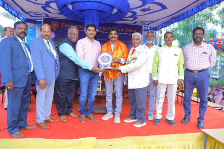 SVCET conducted 32nd JUNIOR NATIONAL THROW BALL CHAMPIONSHIP FOR BOYS AND GIRLS FROM 28 TO 30 MARCH 2025 along with Puducherry Amateur Throwball Association at SVCET