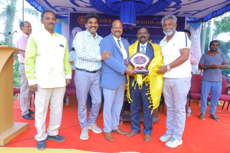 SVCET conducted 32nd JUNIOR NATIONAL THROW BALL CHAMPIONSHIP FOR BOYS AND GIRLS FROM 28 TO 30 MARCH 2025 along with Puducherry Amateur Throwball Association at SVCET