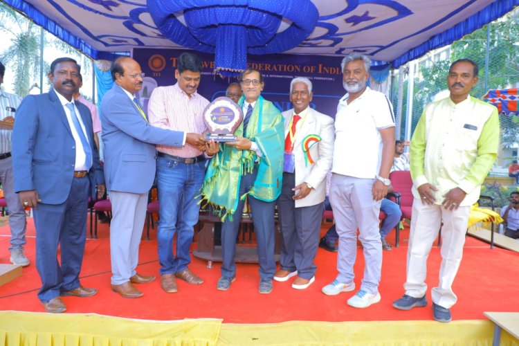SVCET conducted 32nd JUNIOR NATIONAL THROW BALL CHAMPIONSHIP FOR BOYS AND GIRLS FROM 28 TO 30 MARCH 2025 along with Puducherry Amateur Throwball Association at SVCET