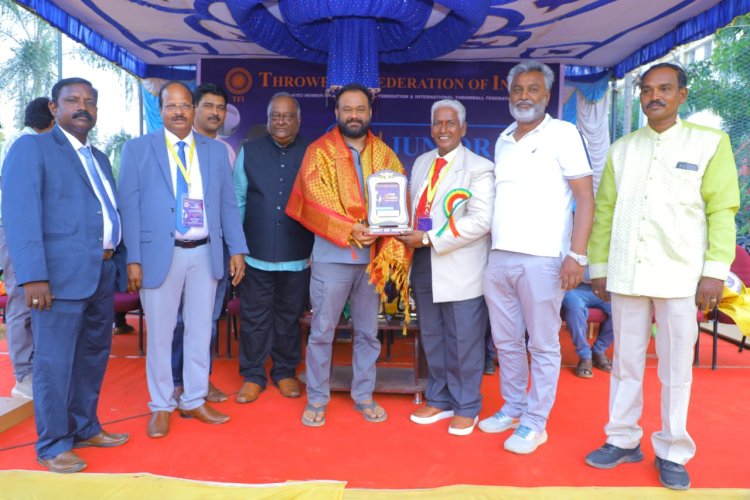 SVCET conducted 32nd JUNIOR NATIONAL THROW BALL CHAMPIONSHIP FOR BOYS AND GIRLS FROM 28 TO 30 MARCH 2025 along with Puducherry Amateur Throwball Association at SVCET