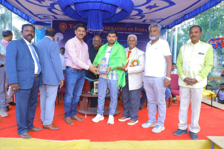 SVCET conducted 32nd JUNIOR NATIONAL THROW BALL CHAMPIONSHIP FOR BOYS AND GIRLS FROM 28 TO 30 MARCH 2025 along with Puducherry Amateur Throwball Association at SVCET