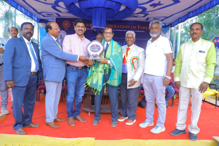 SVCET conducted 32nd JUNIOR NATIONAL THROW BALL CHAMPIONSHIP FOR BOYS AND GIRLS FROM 28 TO 30 MARCH 2025 along with Puducherry Amateur Throwball Association at SVCET