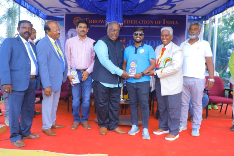 SVCET conducted 32nd JUNIOR NATIONAL THROW BALL CHAMPIONSHIP FOR BOYS AND GIRLS FROM 28 TO 30 MARCH 2025 along with Puducherry Amateur Throwball Association at SVCET