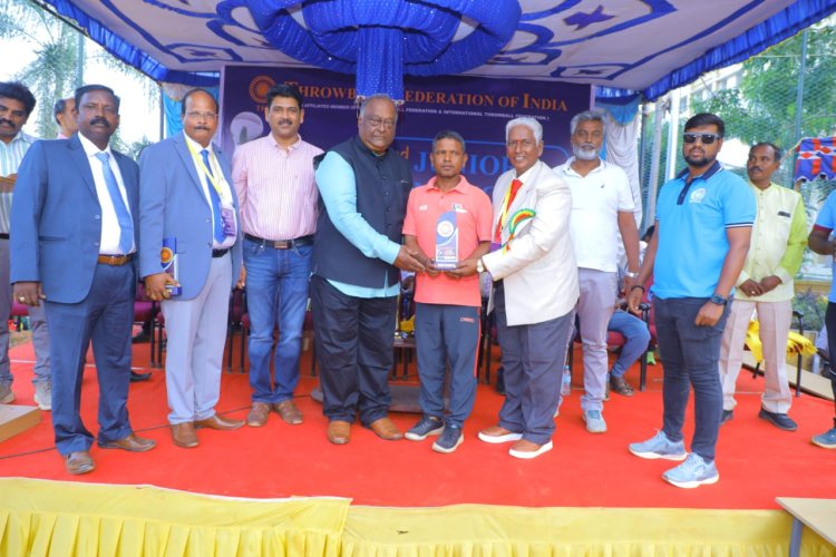 SVCET conducted 32nd JUNIOR NATIONAL THROW BALL CHAMPIONSHIP FOR BOYS AND GIRLS FROM 28 TO 30 MARCH 2025 along with Puducherry Amateur Throwball Association at SVCET