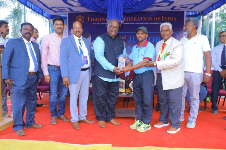 SVCET conducted 32nd JUNIOR NATIONAL THROW BALL CHAMPIONSHIP FOR BOYS AND GIRLS FROM 28 TO 30 MARCH 2025 along with Puducherry Amateur Throwball Association at SVCET