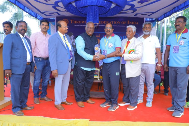 SVCET conducted 32nd JUNIOR NATIONAL THROW BALL CHAMPIONSHIP FOR BOYS AND GIRLS FROM 28 TO 30 MARCH 2025 along with Puducherry Amateur Throwball Association at SVCET