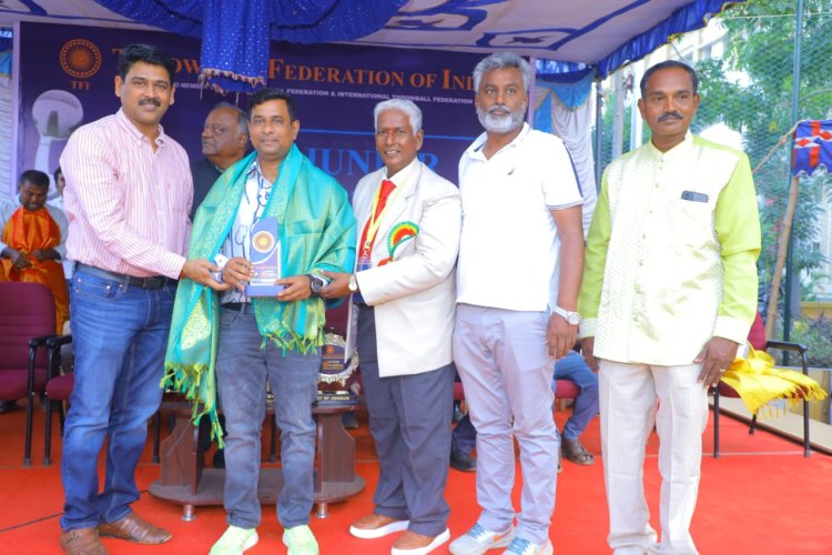 SVCET conducted 32nd JUNIOR NATIONAL THROW BALL CHAMPIONSHIP FOR BOYS AND GIRLS FROM 28 TO 30 MARCH 2025 along with Puducherry Amateur Throwball Association at SVCET
