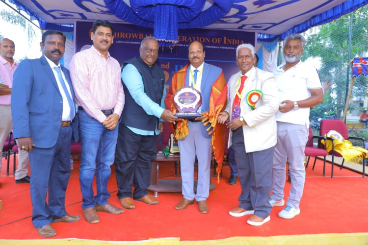 SVCET conducted 32nd JUNIOR NATIONAL THROW BALL CHAMPIONSHIP FOR BOYS AND GIRLS FROM 28 TO 30 MARCH 2025 along with Puducherry Amateur Throwball Association at SVCET