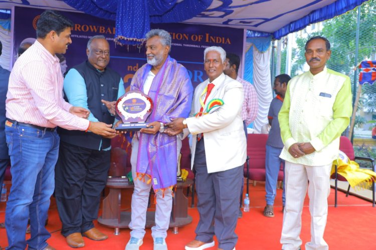 SVCET conducted 32nd JUNIOR NATIONAL THROW BALL CHAMPIONSHIP FOR BOYS AND GIRLS FROM 28 TO 30 MARCH 2025 along with Puducherry Amateur Throwball Association at SVCET