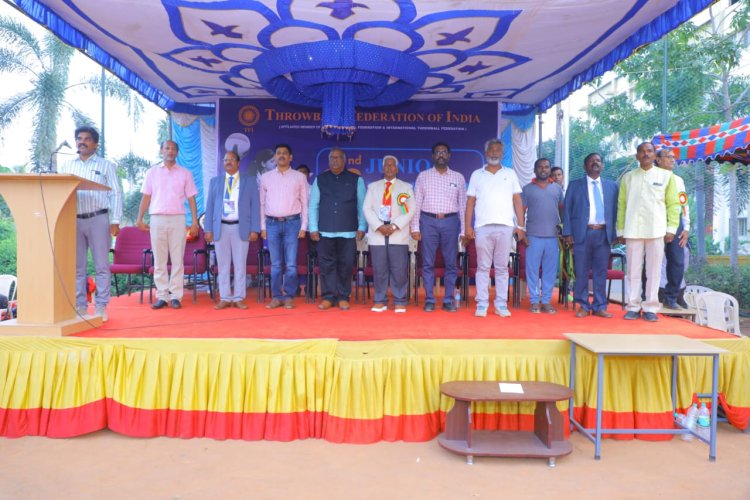 SVCET conducted 32nd JUNIOR NATIONAL THROW BALL CHAMPIONSHIP FOR BOYS AND GIRLS FROM 28 TO 30 MARCH 2025 along with Puducherry Amateur Throwball Association at SVCET