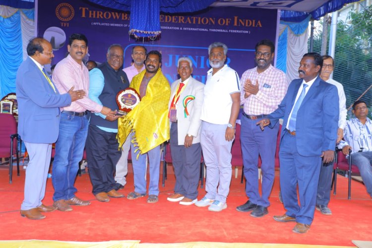 SVCET conducted 32nd JUNIOR NATIONAL THROW BALL CHAMPIONSHIP FOR BOYS AND GIRLS FROM 28 TO 30 MARCH 2025 along with Puducherry Amateur Throwball Association at SVCET