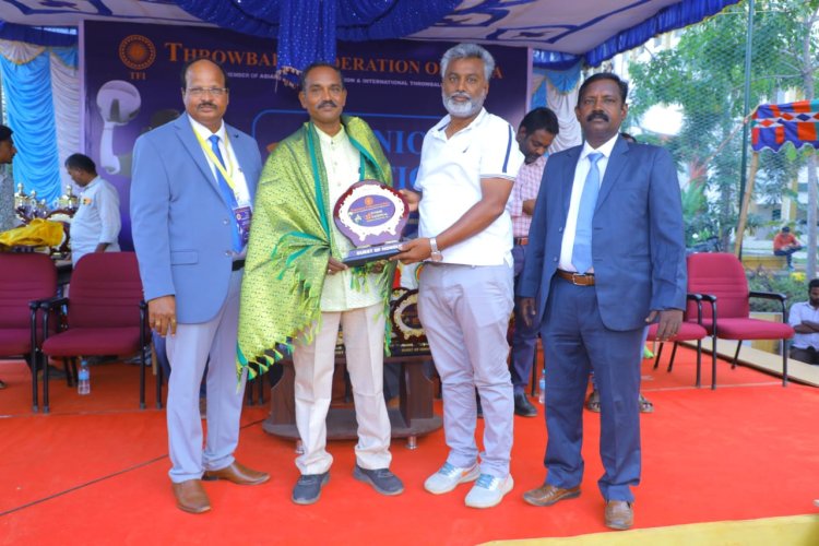 SVCET conducted 32nd JUNIOR NATIONAL THROW BALL CHAMPIONSHIP FOR BOYS AND GIRLS FROM 28 TO 30 MARCH 2025 along with Puducherry Amateur Throwball Association at SVCET