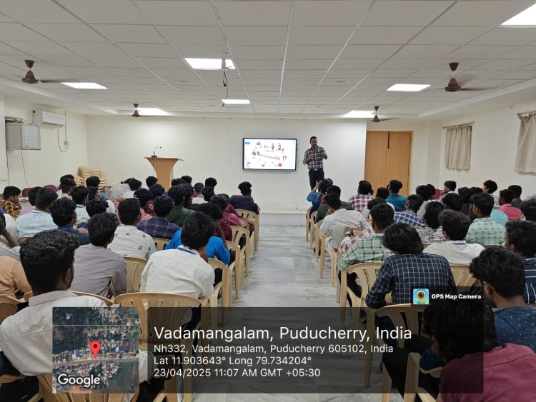 SVCET Conducted Guest lecture on SHIELDING THE YOUTH FROM DRUG ABUSE 