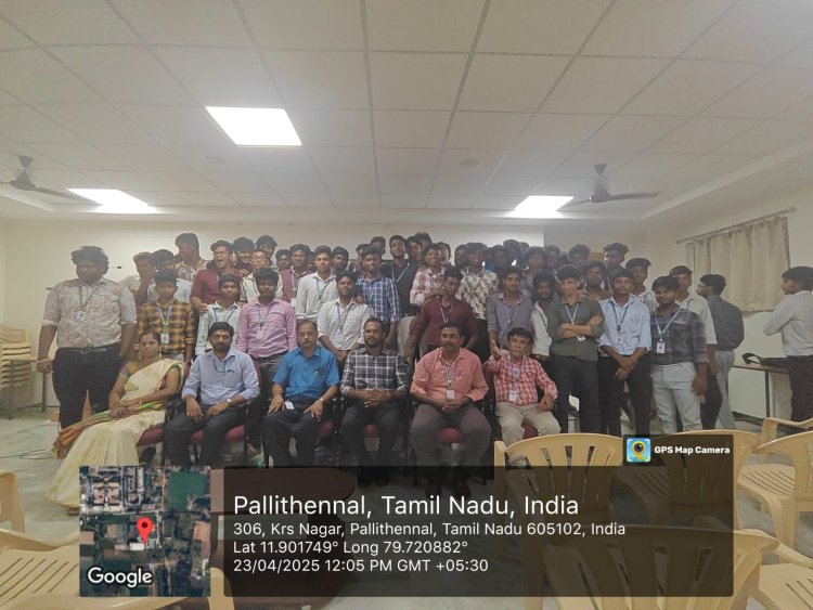 SVCET Conducted Guest lecture on SHIELDING THE YOUTH FROM DRUG ABUSE 