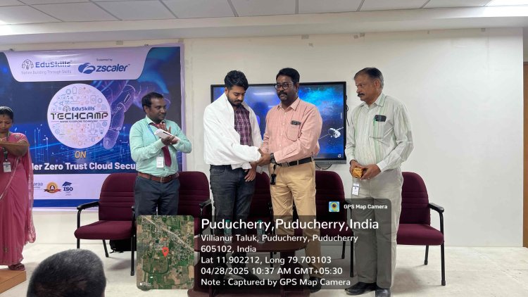 SVCET launched the Tech Camp  a dynamic three-day event powered by the collaborative efforts of SVCET EduSkills and Zscaler