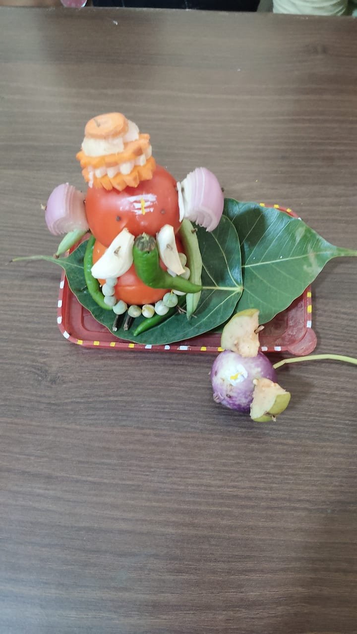 SVCET Celebrated Vinayagar Chaturthi with Eco-friendly Idol Making Contest