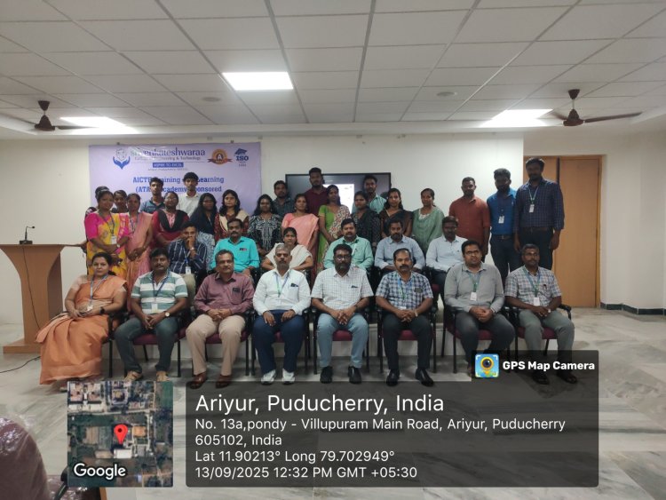 SVCET EEE Department conducted 1 week FDP programme from 8th September 2025 to 13th September 2025