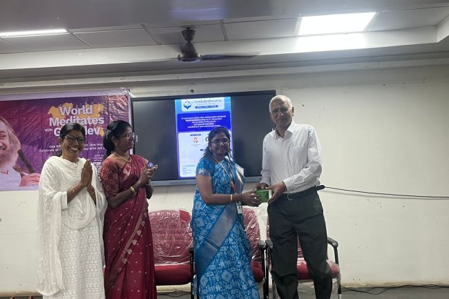 SVCOPT Organizes Special Inductory Programme on Mindfulness and Well-Being to Mark World Meditation Day