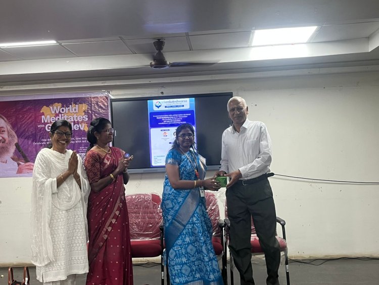 SVCOPT Organizes Special Inductory Programme on Mindfulness and Well-Being to Mark World Meditation Day
